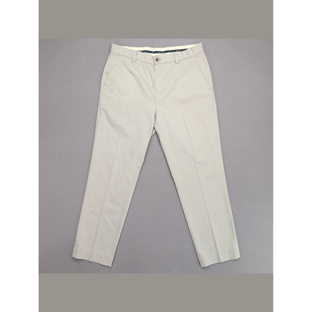 Brooks Brothers Clark Fit Advantage Stretch Chino Pants 35x30 Khaki